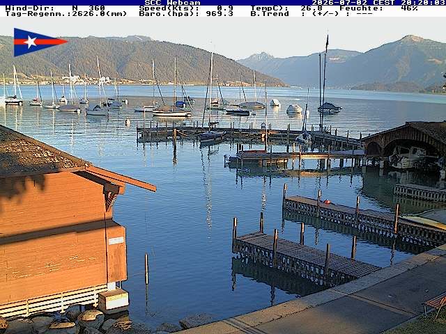 Cham › Südosten: Segel Club Cham - Zugersee