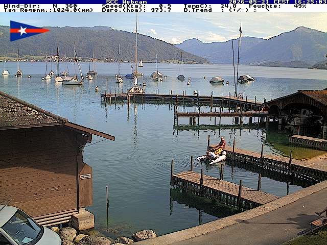 Cham › Südosten: Segel Club Cham - Zugersee
