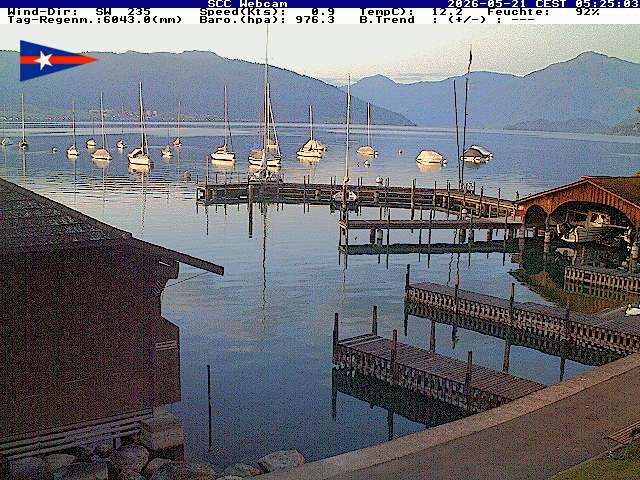Cham › Südosten: Segel Club Cham - Zugersee