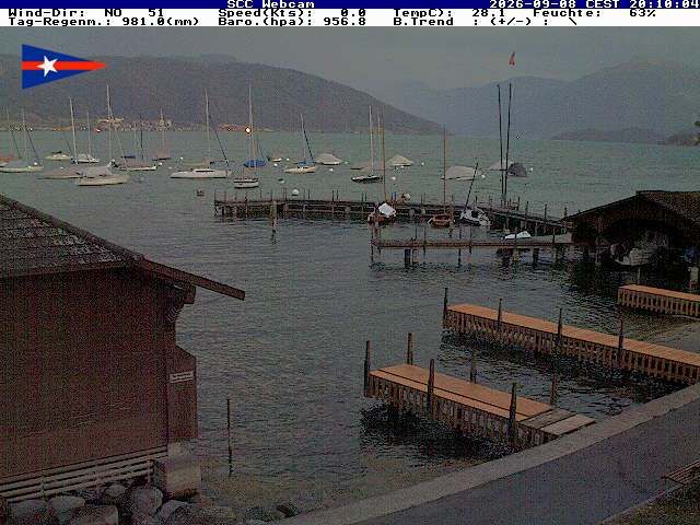 Cham › Südosten: Segel Club Cham - Zugersee