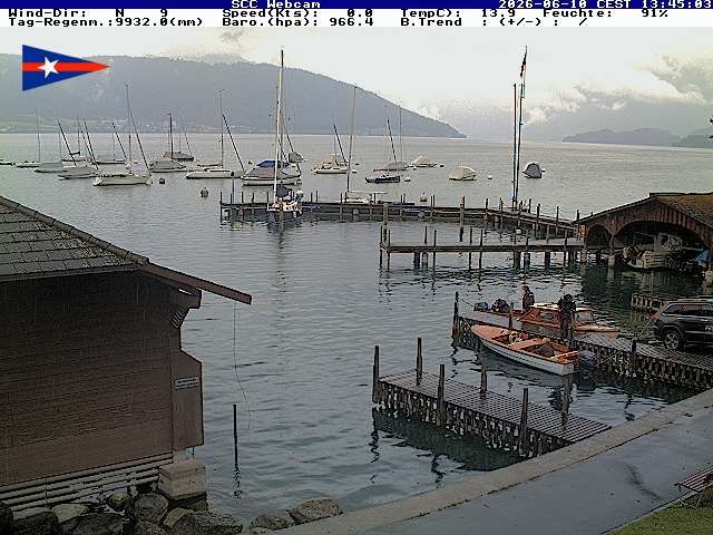 Cham › Südosten: Segel Club Cham - Zugersee