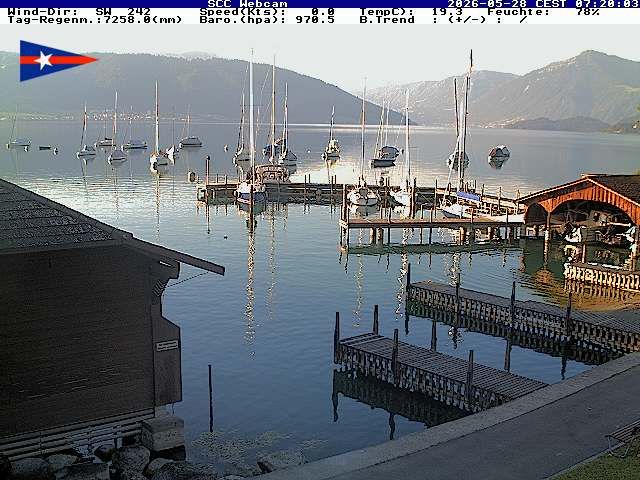 Cham › Südosten: Segel Club Cham - Zugersee
