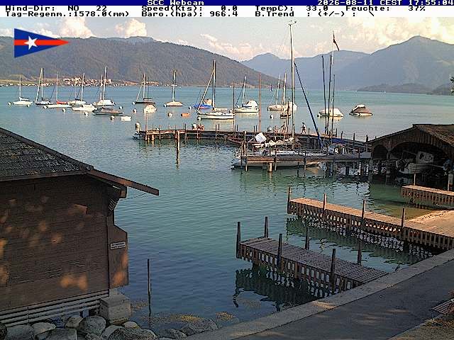 Cham › Südosten: Segel Club Cham - Zugersee