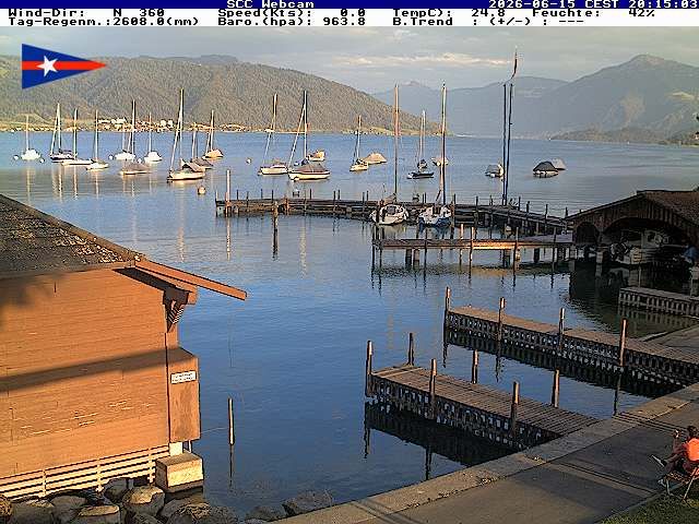 Cham › Südosten: Segel Club Cham - Zugersee