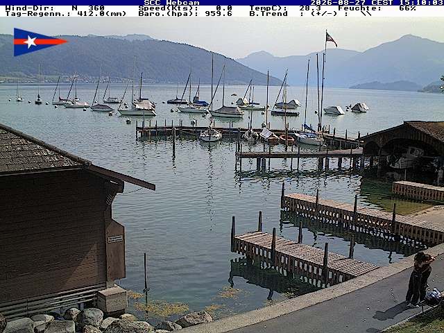 Cham › Südosten: Segel Club Cham - Zugersee