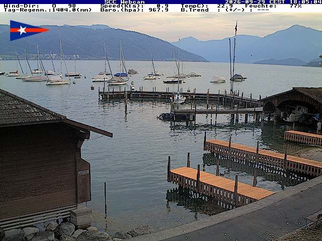 Cham › Südosten: Segel Club Cham - Zugersee