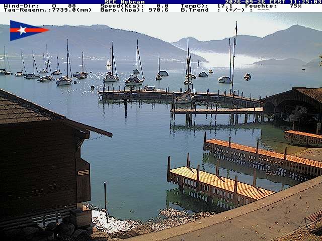 Cham › Südosten: Segel Club Cham - Zugersee