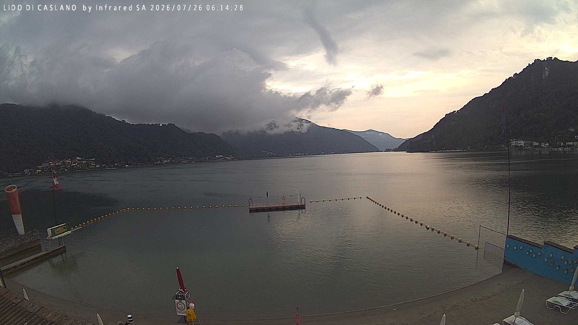 Caslano › Südosten: Lake Lugano