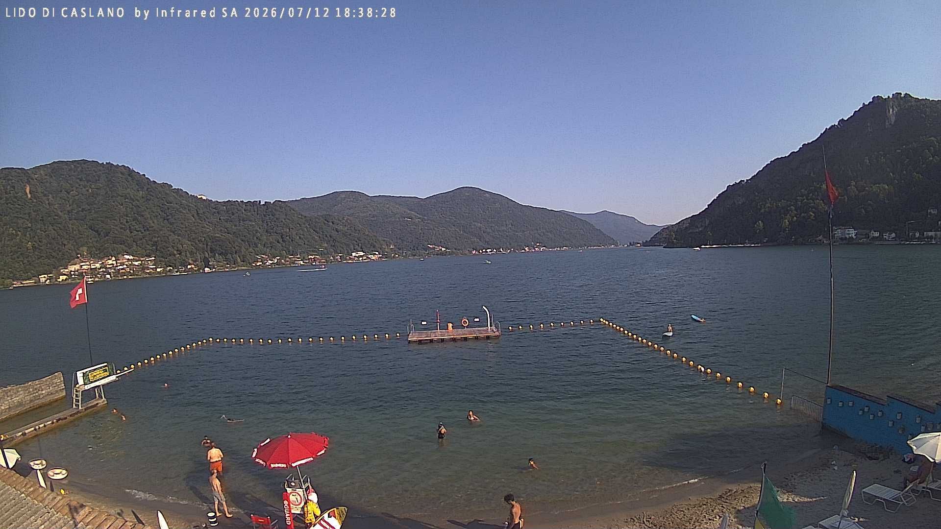 Caslano › Südosten: Lake Lugano
