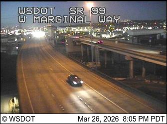 Traffic Cam Georgetown: SR 99 at MP 26.7: W Marginal Way