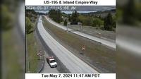 Comstock: US 195 at MP 94.3: Inland Empire Way - Day time