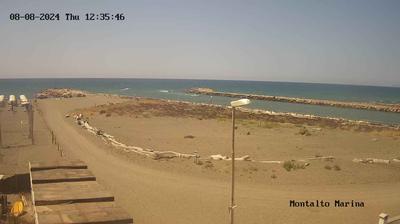 immagine della webcam nei dintorni di Isola del Giglio: webcam Montalto Marina