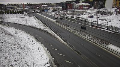 Vue webcam de jour à partir de Tampere: Tie 12 − Santalahdenpuisto
