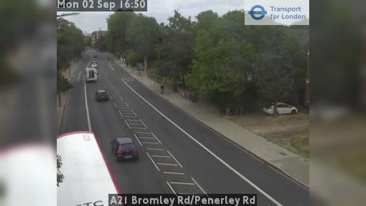 Traffic Cam London: A21 Bromley Rd/Penerley Rd