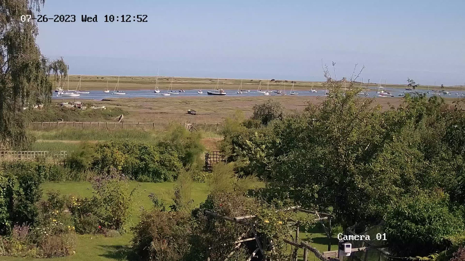 Traffic Cam Brancaster Staithe › North: Harbour