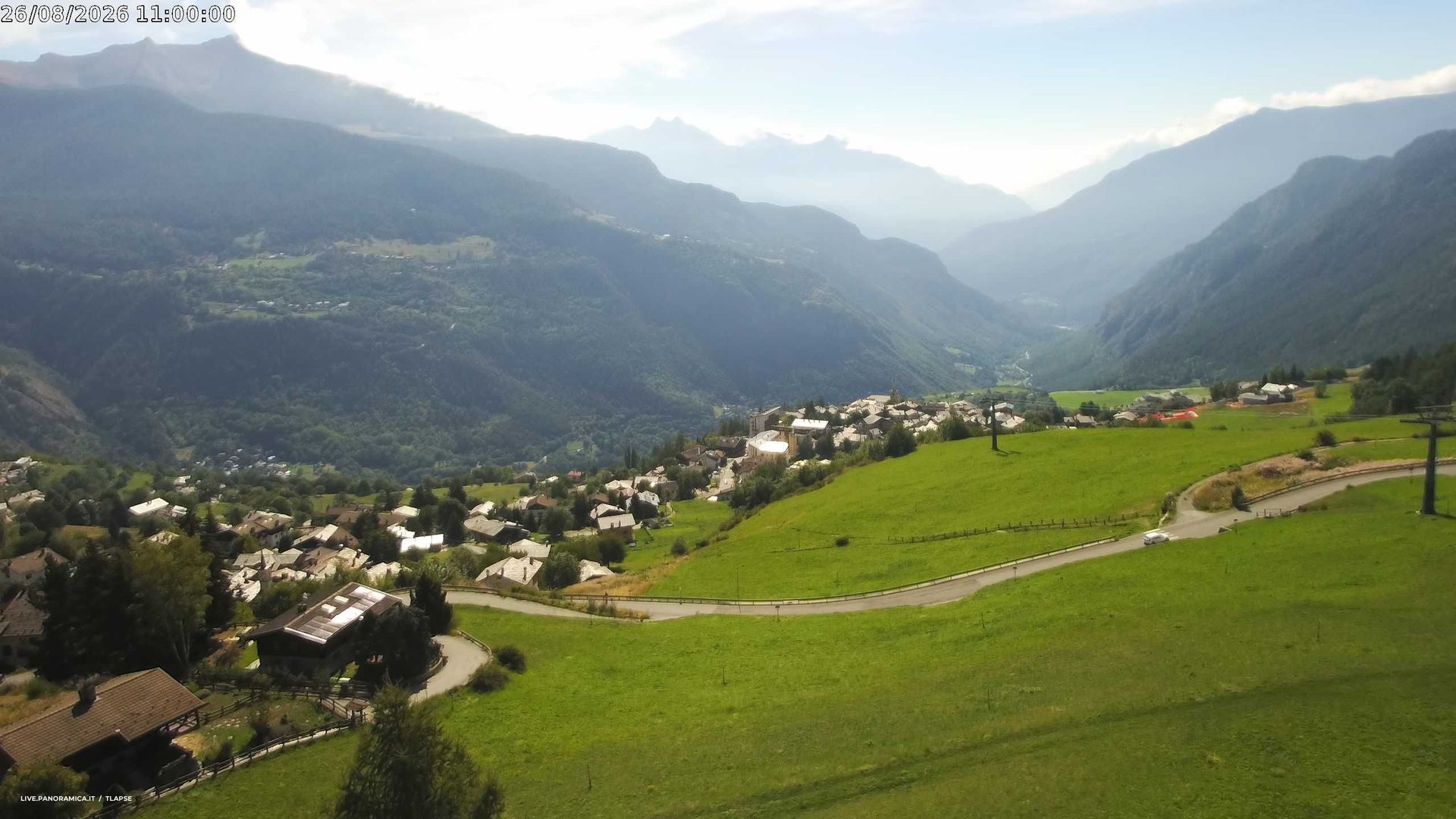 Traffic Cam Torgnon › South