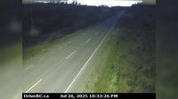 Burns Lake › North: Hwy , near Martin Road midway between - and the northern Francois Ferry Landing, looking north