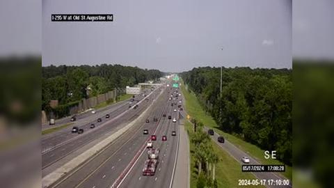 Traffic Cam Jacksonville: I-295 W at Old St Augustine Rd