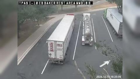 Traffic Cam Baker: TPAS 20121: I-10 EB - Rest Area B