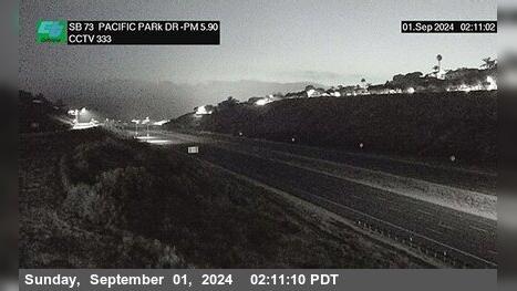 Traffic Cam Aliso Viejo › South: SR-73 : Glenwood Drive Overcross