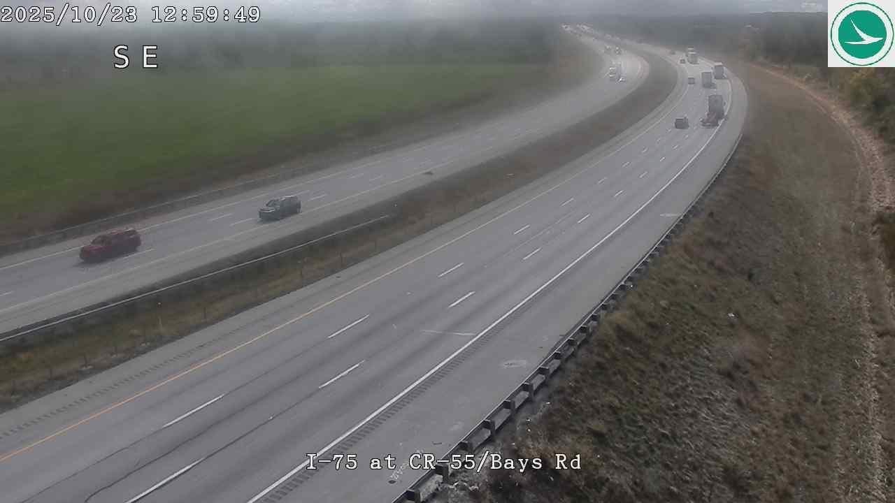 Traffic Cam Mungen: I-75 at CR-55/Bays Rd