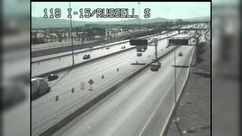Traffic Cam Paradise: I-15 SB S of Russell