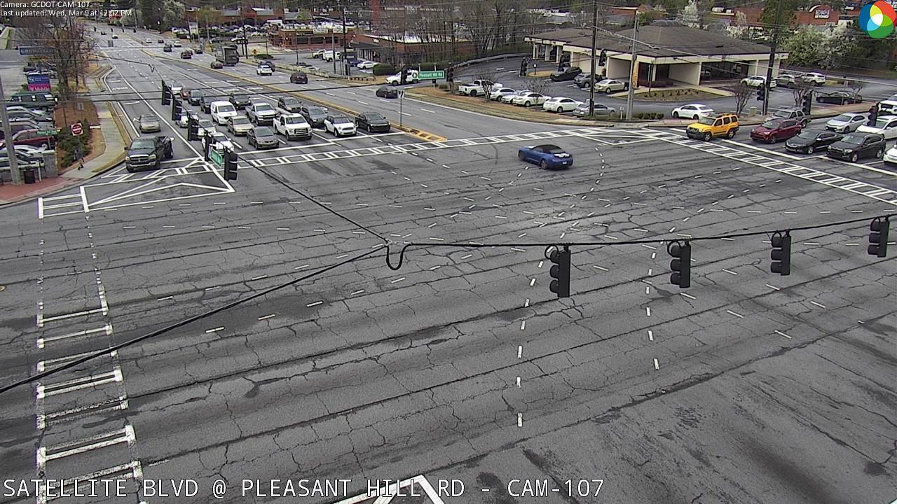 Traffic Cam Adams Crossroads: GCDOT-CAM-