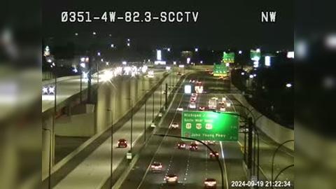 Traffic Cam Orlando: I-4 @ MM 82.3-SECURITY WB