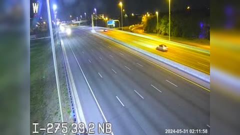 Traffic Cam Tampa: I-275 at Ward St