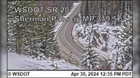 Ferry > East: SR 20 at MP 319.5: Sherman Pass - Overdag