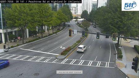 Traffic Cam Buckhead: ATL-CAM-035--1