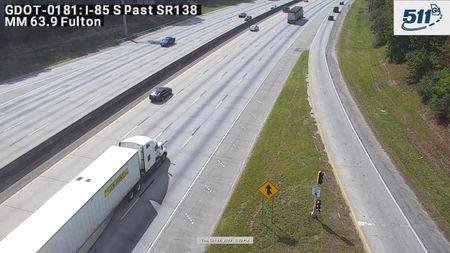 Traffic Cam Union City: GDOT-CAM-181--1