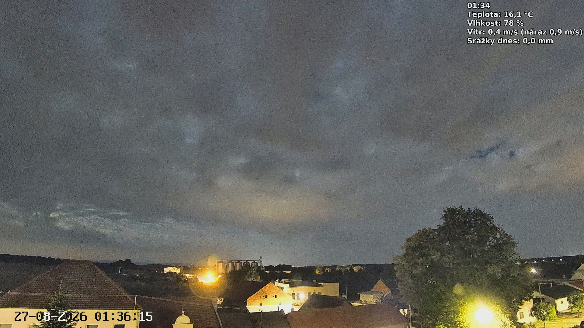 Traffic Cam Cisarov › West: Císařov