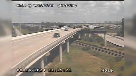 Traffic Cam Aldine › South: HTR @ Walston (North)