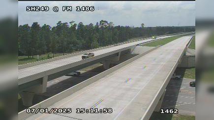 Traffic Cam Magnolia › North: SH-249 @ FM 1486