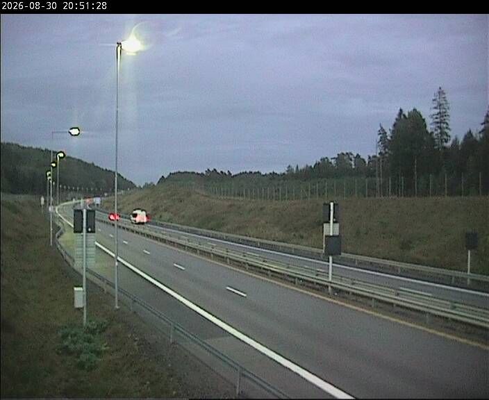 Traffic Cam Fosstveit: E18 Sprangfoss bru
