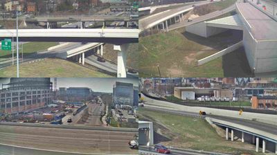 See Livingston Park: I-70 at I-71 Split, Parsons Ave Live Webcam