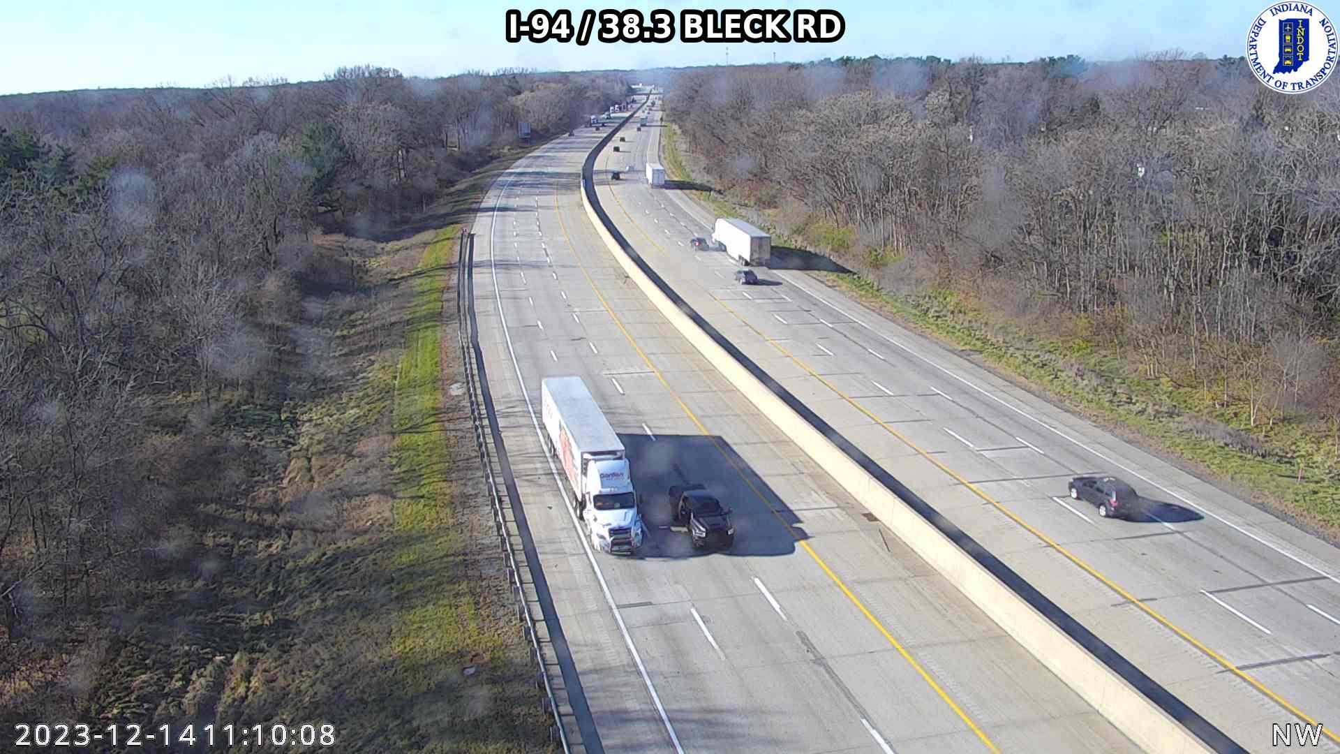 Traffic Cam Orchard Highlands: I-94: I-94 - 38.3 BLECK RD: I-94 - 38.3 BLECK RD