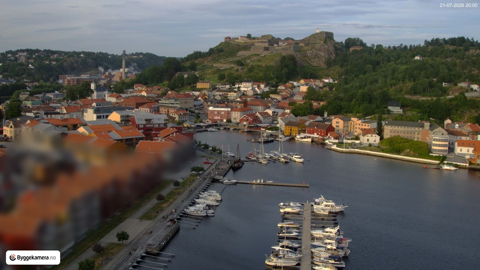 Halden på dagtid
