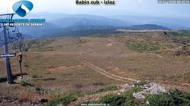 Traffic Cam Crni Vrh: Stara Planina, Babin Zub izlaz