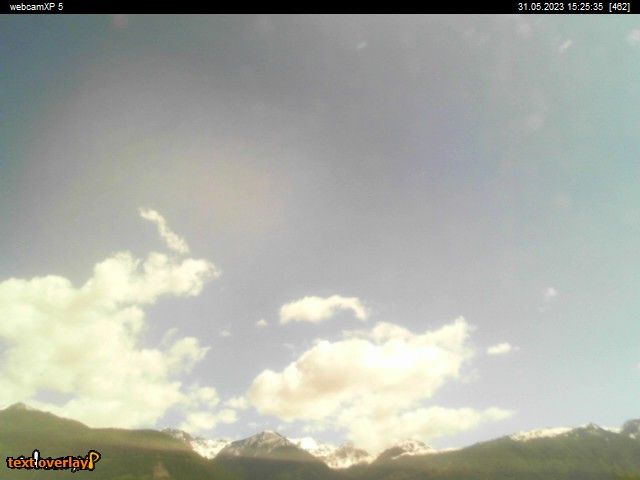 Traffic Cam Chamoson › South: Grugnay - Vue vers l'EST