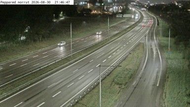 Traffic Cam Tulebo: Peppared norrut
