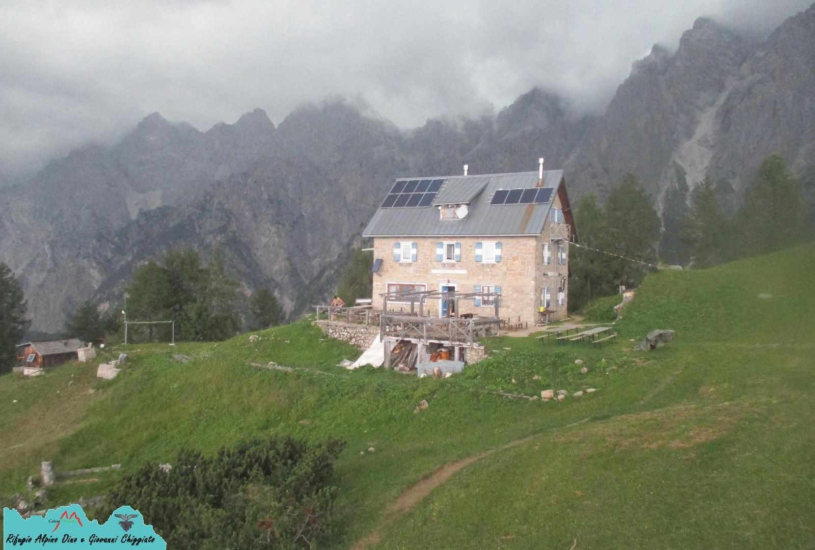 Traffic Cam Calalzo di Cadore › North-West: Rifugio Chiggiato