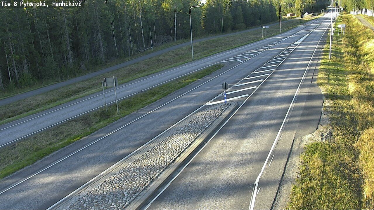 Traffic Cam Pyhajoki: Tie - Hanhikivi - Ouluun
