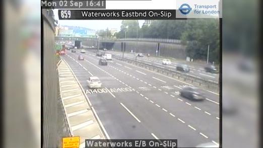 Traffic Cam London Borough of Haringey: Waterworks E/B On-Slip