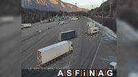 Arnoldstein: A, bei Raststation Zollamt - Blickrichtung LKW-Stellplatz - Km ,