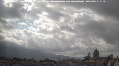 immagine della webcam nei dintorni di Gualdo Tadino: webcam Santa Maria degli Angeli