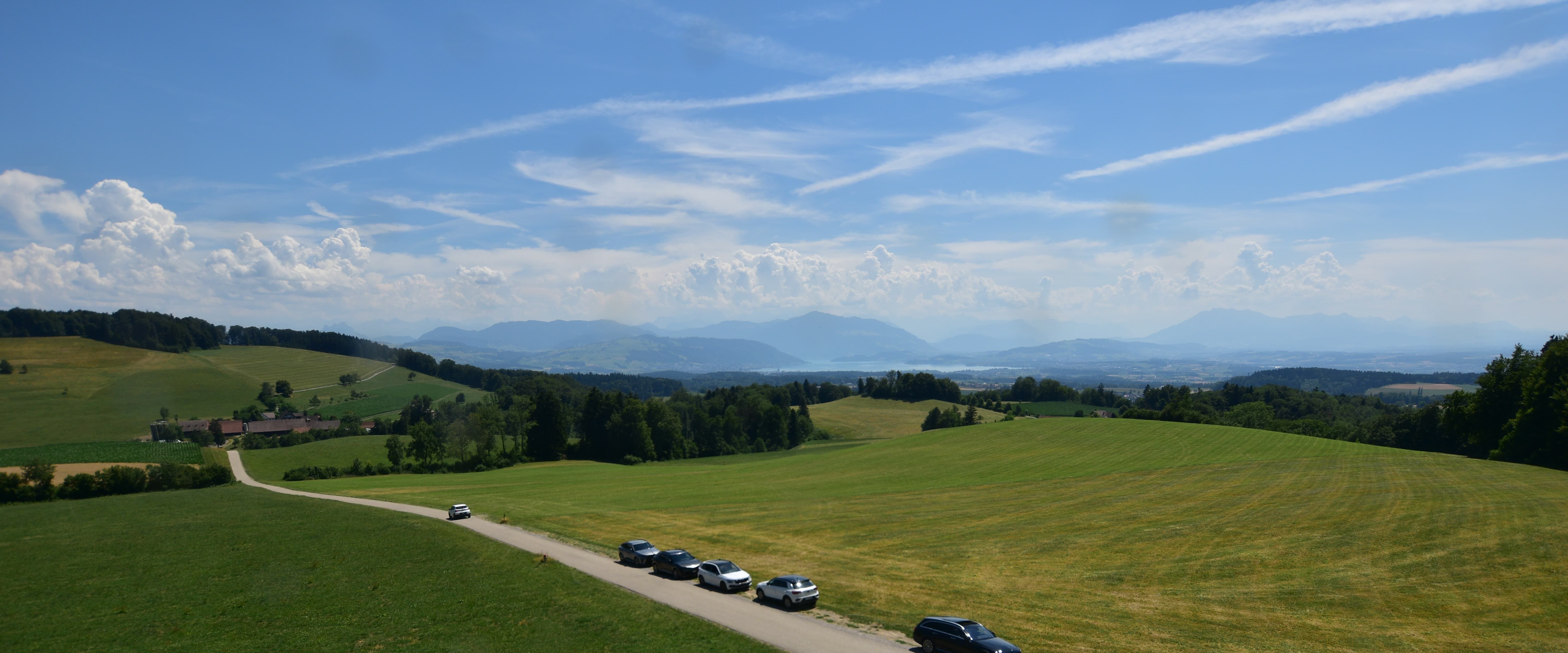 Langnau am Albis › Südwesten: Naturfreundeweg 8 - Rigi - Mount Pilatus - Eiger - Mönch - Jungfrau