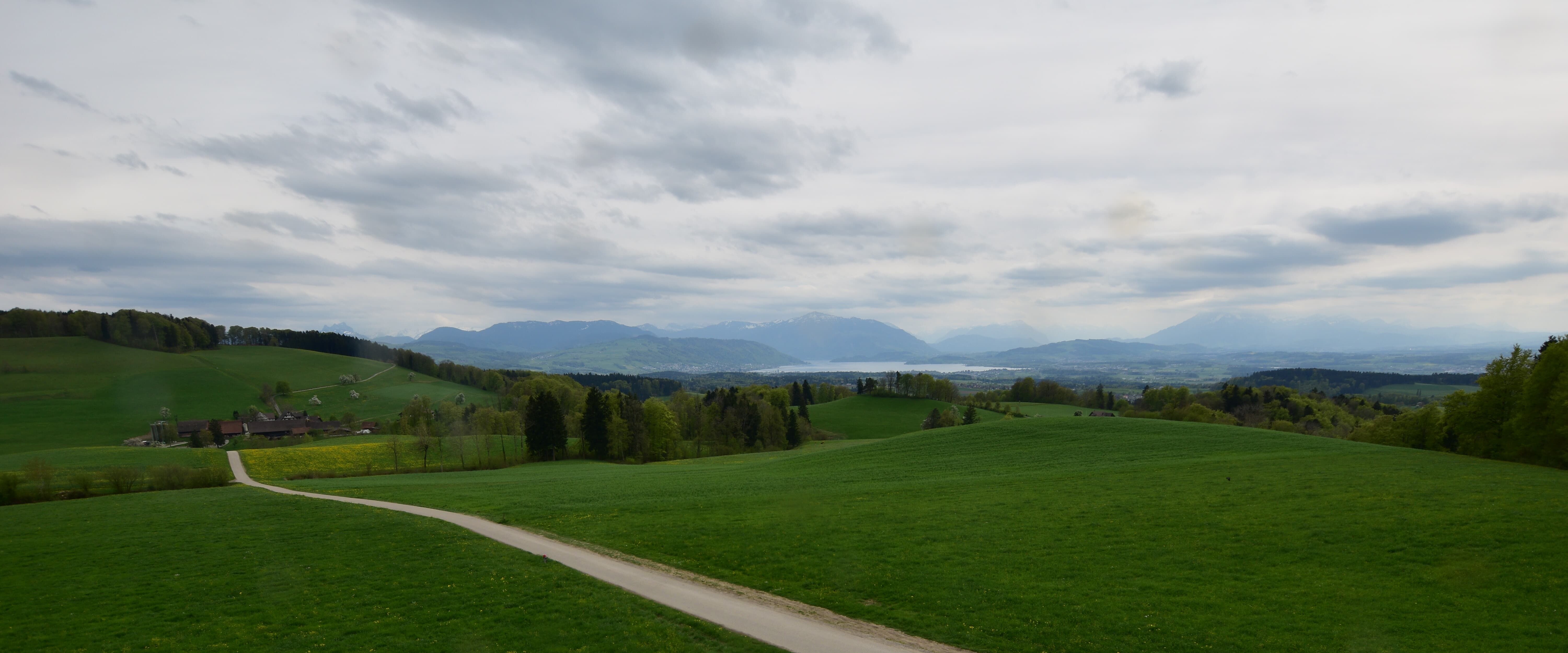 Langnau am Albis › Südwesten: Naturfreundeweg 8 - Rigi - Mount Pilatus - Eiger - Mönch - Jungfrau
