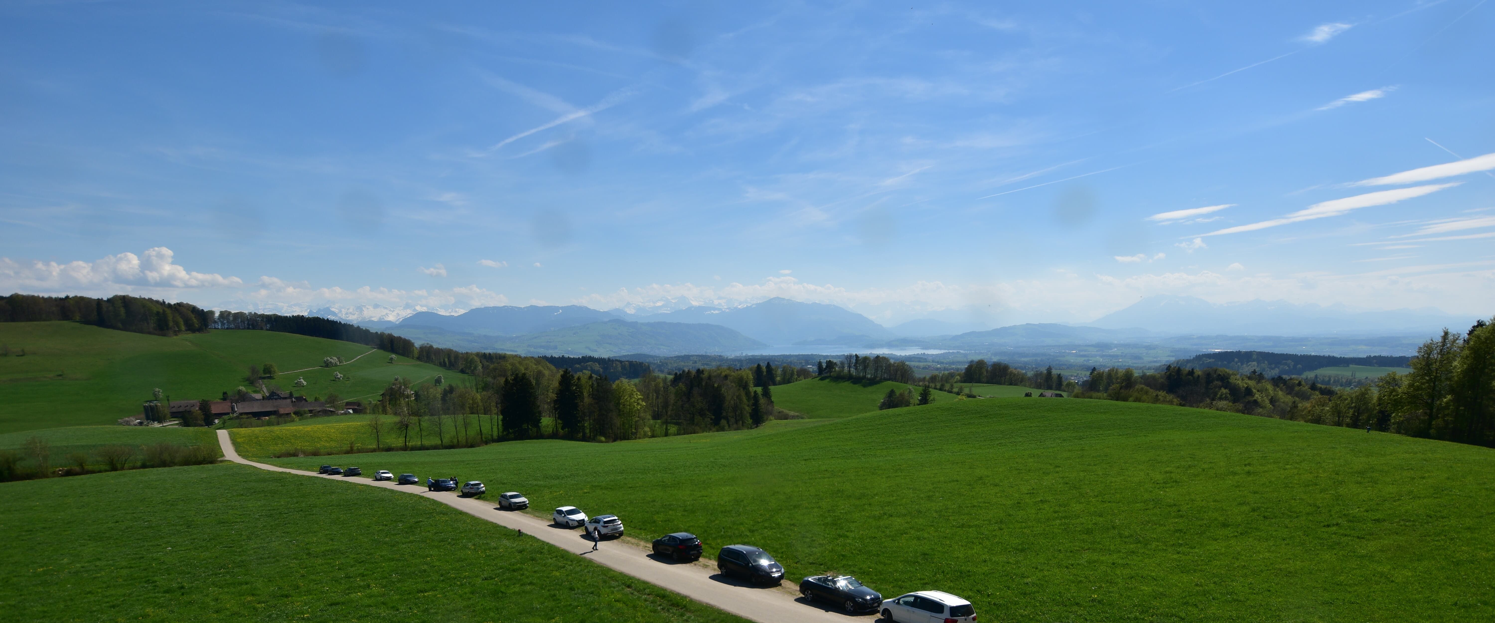 Langnau am Albis › Südwesten: Naturfreundeweg 8 - Rigi - Mount Pilatus - Eiger - Mönch - Jungfrau